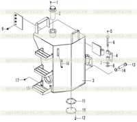 Топливный бак в сборе Топливный бак в сборе