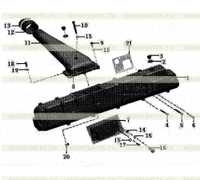 Воздухозаборник в сборе gr615111429 Воздухозаборник в сборе gr615111429