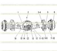 A512 Завершающий привод в сборе 2 A512 Завершающий привод в сборе 2