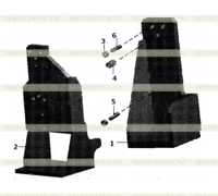 GRD10840033 Кронштейн двигателя GRD10840033 Кронштейн двигателя