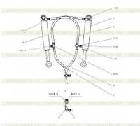 Рулевой цилиндр в сборе 1 Рулевой цилиндр в сборе 1