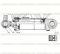 Цилиндр наклона 3713CH Цилиндр наклона 3713CH