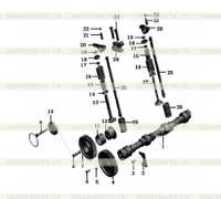 Распределительный механизм клапана gr615050033 Распределительный механизм клапана gr615050033