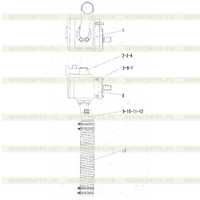 Рабочий насос в сборе 1 Рабочий насос в сборе 1