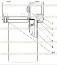 Очиститель QF60M33G-1 (410708) Очиститель QF60M33G-1 (410708)