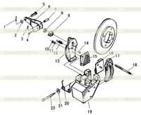 Ручной тормоз (371322) Ручной тормоз (371322)