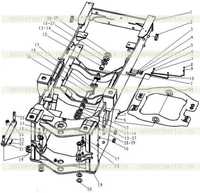 Задняя рама и аксессуары Задняя рама и аксессуары
