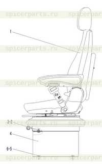 Сиденье в сборе Сиденье в сборе