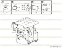 Cab inner parts assembly L2913-2929000922-2.S1d Cab inner parts assembly L2913-2929000922-2.S1d