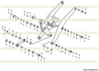 Lifting frame work parts H1600-2916000806.A1h Lifting frame work parts H1600-2916000806.A1h