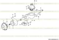 Real axle assembly A510 E0910-2909000846.A1a Real axle assembly A510 E0910-2909000846.A1a