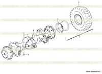 Rear axle system E0900-2909000874.S Rear axle system E0900-2909000874.S