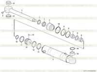 Steering cylinder I2111-4120000553 (371368) Steering cylinder I2111-4120000553 (371368)