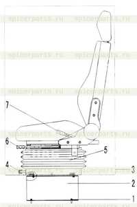 Сиденье в сборе (331002) Сиденье в сборе (331002)