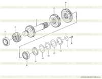 Drive shaft C0520-2905001895.A1c Drive shaft C0520-2905001895.A1c