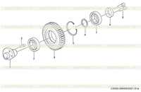 Gear C0520-2905002521.S1a Gear C0520-2905002521.S1a