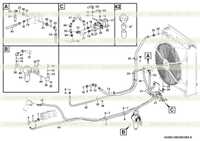 Hydraulic motor tube assembly A0360-2903003285.S Hydraulic motor tube assembly A0360-2903003285.S