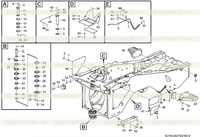 Rear frame accessories K2700-2927002180.S Rear frame accessories K2700-2927002180.S