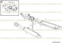 Steering cylinder I2100-2921001076.S Steering cylinder I2100-2921001076.S