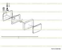 Рабочая фара P4310-4130001685 (3713EE) Рабочая фара P4310-4130001685 (3713EE)