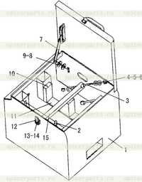 Корпус батареи Корпус батареи