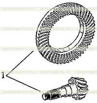 Установка конической передачи Установка конической передачи