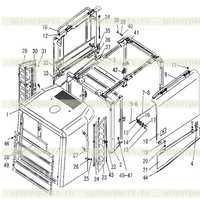 Капот дизельного двигателя в сборе Капот дизельного двигателя в сборе