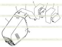 B6800M1 Система крышки B6800M1 Система крышки