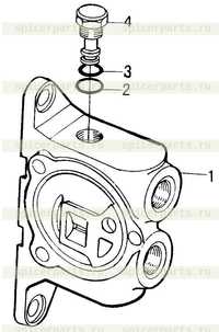 B6800D4 Корпус в сборе B6800D4 Корпус в сборе