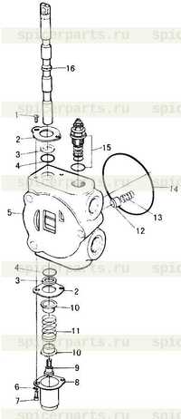 B6800I13 Клапан стабилизации секции B6800I13 Клапан стабилизации секции