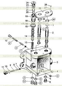 B6800C8 Клапан управления трансмиссией B6800C8 Клапан управления трансмиссией