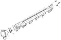 5280024 HOSE AS-WATER OUTLET 5280024 HOSE AS-WATER OUTLET