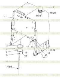 MG19008000 Группа топливного бака MG19008000 Группа топливного бака