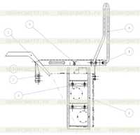 Правая сторона пола в сборе Правая сторона пола в сборе