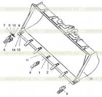 Ковш в сборе Ковш в сборе