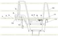 Правый пол в сборе Правый пол в сборе
