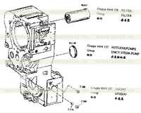 Фильтр, Аварийный рулевой насос, Спидометр Фильтр, Аварийный рулевой насос, Спидометр