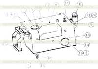 Топливный бак в сборе Топливный бак в сборе