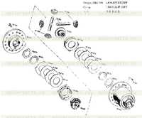 Ограничивающий скольжение дифференциал, передняя ось Ограничивающий скольжение дифференциал, передняя ось