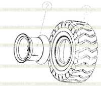 Шина и обод в сборе Шина и обод в сборе