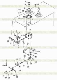 Рычаг управления лезвием Рычаг управления лезвием
