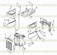Кожух двигателя и защита Кожух двигателя и защита