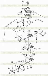 Рычаг управления рыхлителем Рычаг управления рыхлителем