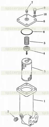 Масляный фильтр рулевого управления Масляный фильтр рулевого управления