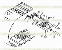Звено гусеницы (STD TYPE) Звено гусеницы (STD TYPE)