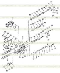 Гидрораспределитель управления отвалом Гидрораспределитель управления отвалом