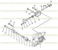 Гидрораспределитель управления рыхлителем Гидрораспределитель управления рыхлителем