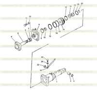 гидроцилиндр наклона отвала гидроцилиндр наклона отвала