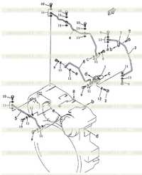 Картер маховика в сборе 2 Картер маховика в сборе 2