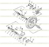 Колесо натяжное Колесо натяжное